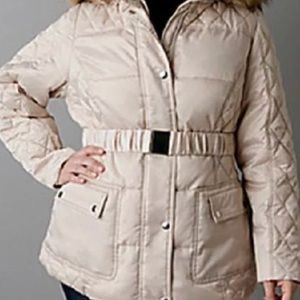 Lane Bryant Gardenia Winter Coat 22/24